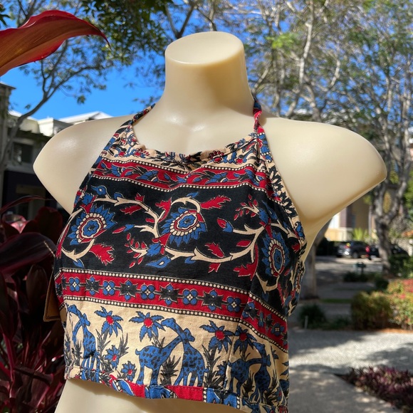 NWT Tree Of Life Crop Top - Picture 2 of 12